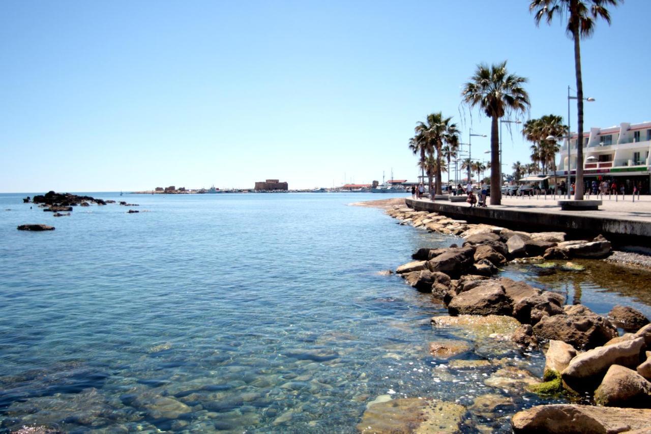 Apartamento Phaedrus Living: Seaside Luxury Flat Lighthouse 67 Paphos Exterior foto